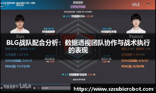 BLG战队配合分析：数据透视团队协作与战术执行的表现